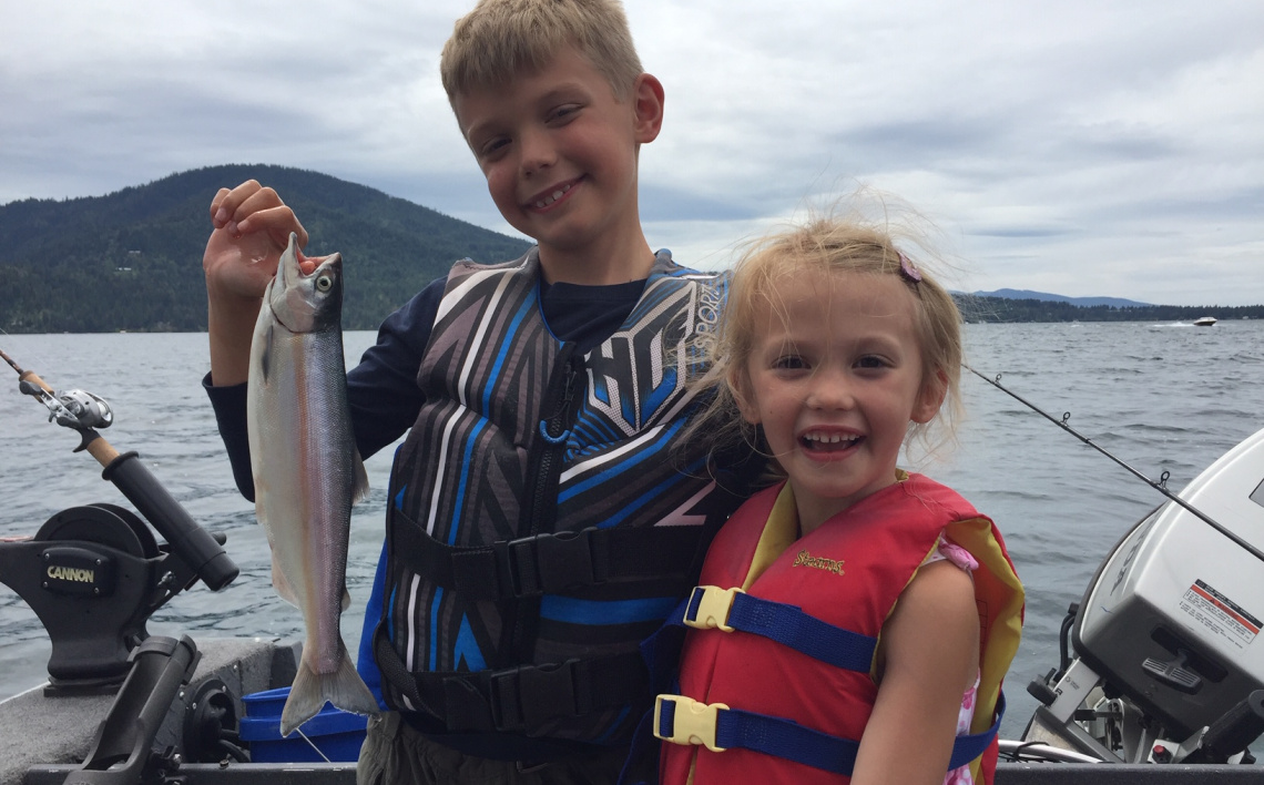 Update Hayden Lake kokanee fishing has been good during