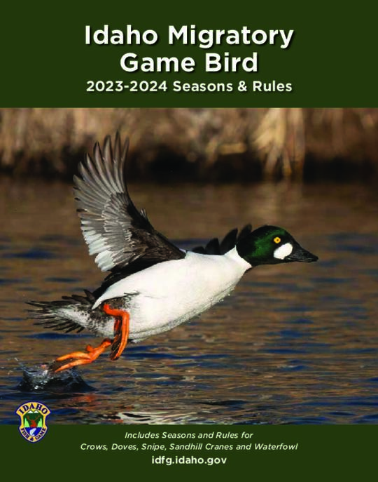 Big Game Seasons and Rules Brochure Idaho Fish and Game
