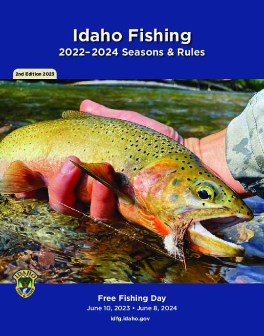 Fishing Seasons and Rules Idaho Fish and Game