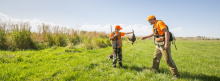 Mentor and young hunter have success during 1st Annual Youth Pheasant Hunt at C.J. Strike WMA