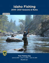 2019-2021 fishing seasons and rules booklet cover