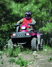 hunter on ATV May 2013