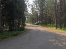 fishing access Buffalo ADA, Buffalo campground August 2017