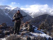 Don Coulter hunting elk medium shot 2013