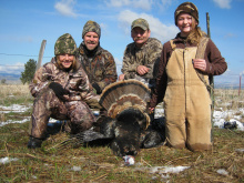 hunters with their turkey April 2011