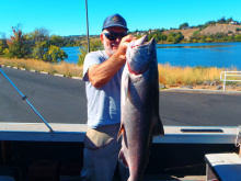 Fall fishing for Fall Chinook at the confluence of Snake and Clearwater rivers in 2016.