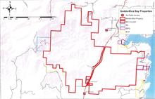 Map of the Godde Family / Kroetch Land and Timber Company Access Program