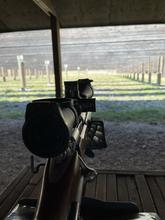Farragut gun facing down range