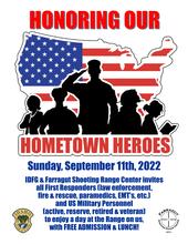Hometown Heroes day at the Farragut Shooting Range Center