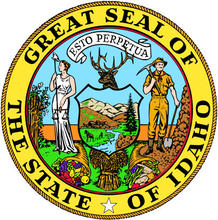 State of Idaho Colored Official Seal