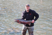 SFK Clearwater Steelhead Fisherman