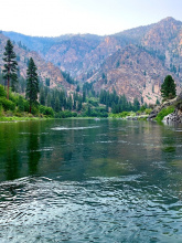 Middle Fork of the Salmon River scenery