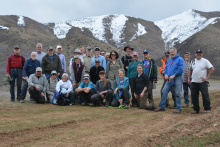 Group photo of volunteers