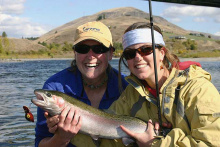 woman with their steelhead