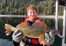 Walleye from Lake Pend Oreille