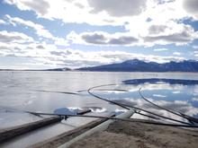 Temporary Marker Buoys at Henrys Lake 2019