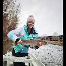 Angler above North Fork - Fall 2024