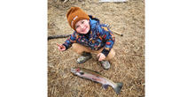 USR angler with first steelhead - Feb 2026
