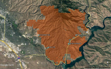 Boise River Winter closure map