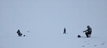 Lake Cascade Ice Fishing