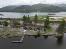 Aerial view of Crystal Lake access site