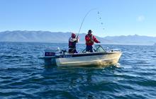 Kokanee fishing on Lake Pend Oreille
