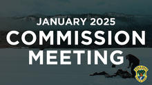 January 2025 Commission Meeting banner