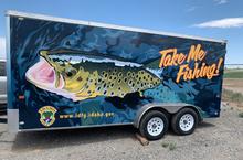 Take Me Fishing trailer in the Magic Valley Rgion