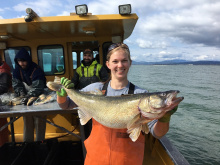 Walleye from Lake Pend Oreille