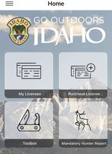 Go Outdoors Idaho Mobile App