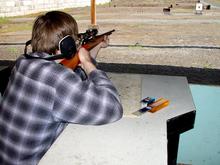 shooting range, sight in