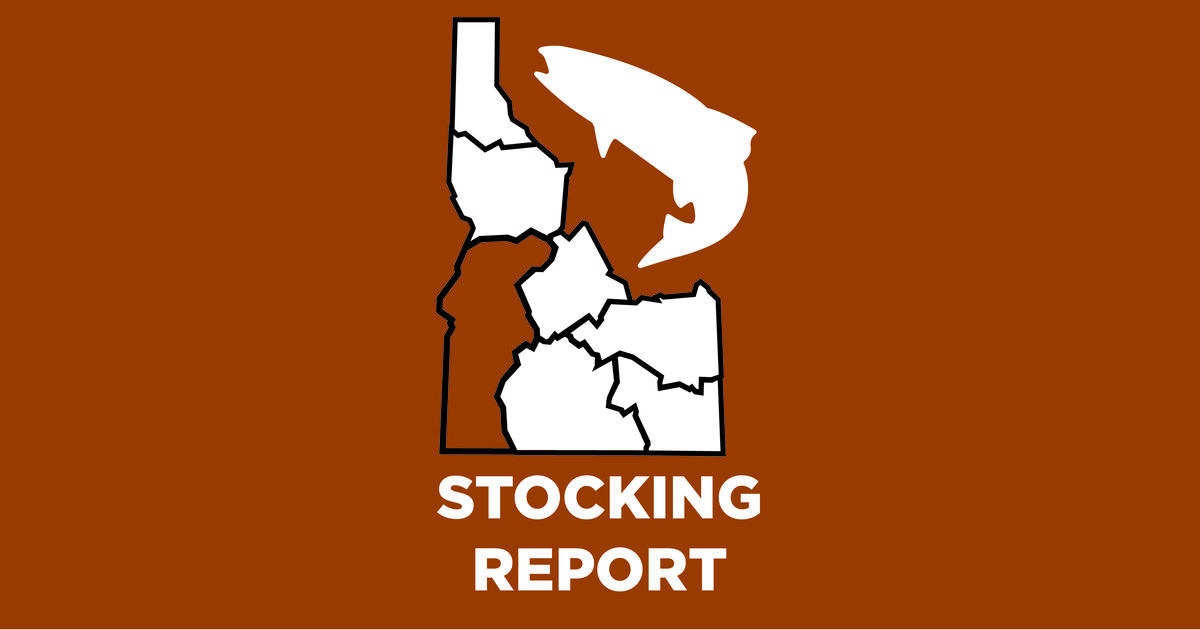 Southwest Region rainbow trout stocking schedule – May