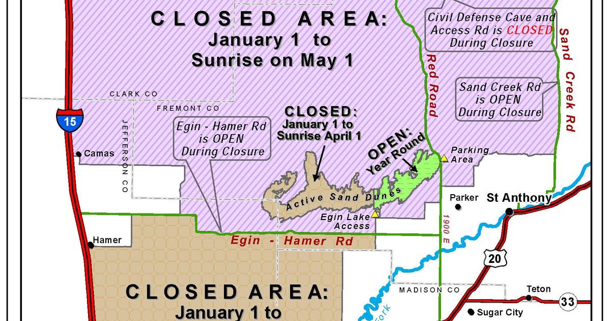 Blm Announces Annual Winter Closure Of Stinking Springs And Egin Hamer Areas To Protect Wildlife 6925