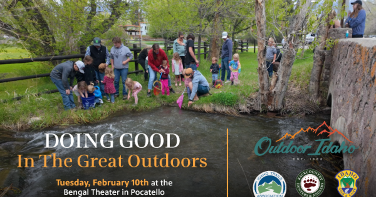 Public invited to free screening of Outdoor Idaho’s “Doing Good in the Great Outdoors” Feb. 10 in Pocatello