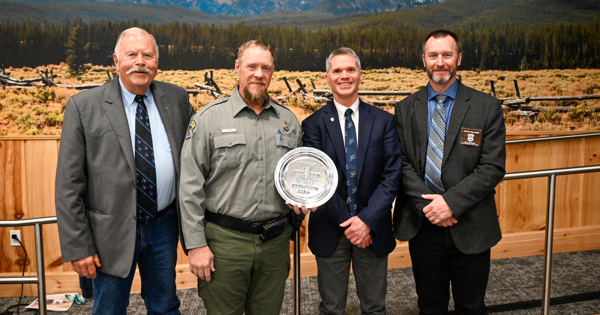 Senior Conservation Officer Jim Stirling honored as Shikar-Safari Club International Wildlife Officer of the Year