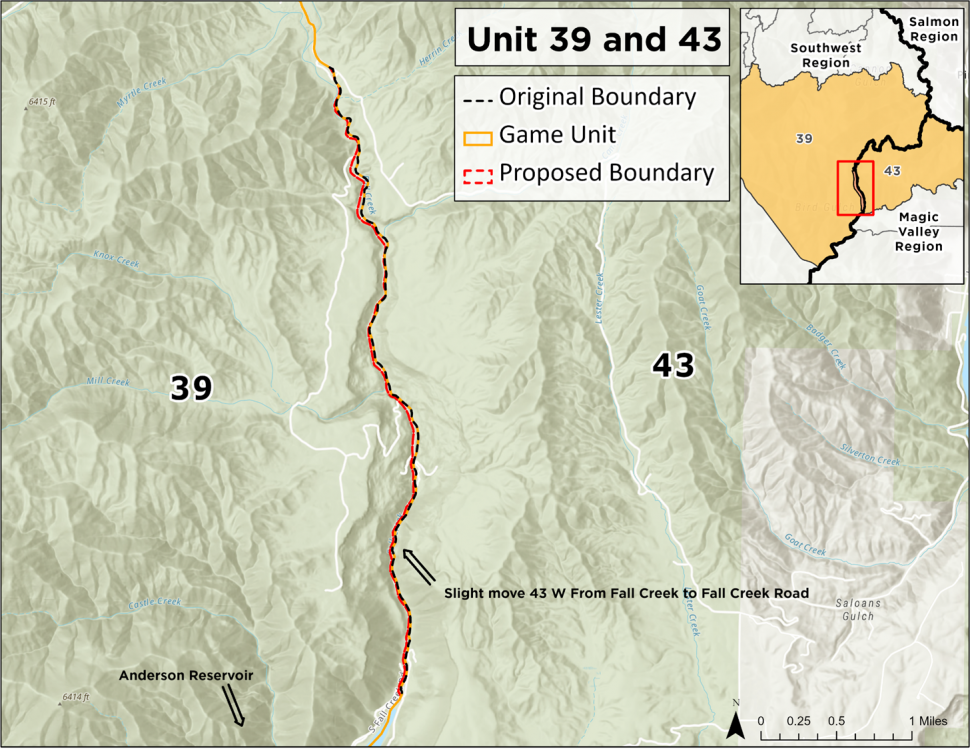 2022 Idaho Game Management Unit (GMU) Changes  Idaho Fish and Game